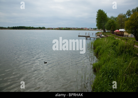 Mielno è un villaggio nella contea di Koszalin, West Pomerania voivodato, nel nord-ovest della Polonia. Foto Stock