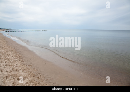Mielno è un villaggio nella contea di Koszalin, West Pomerania voivodato, nel nord-ovest della Polonia. Foto Stock
