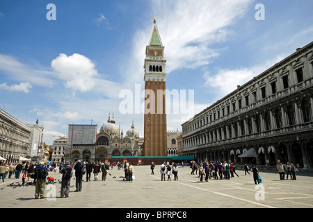 Piazza San Marco Venezia Foto Stock