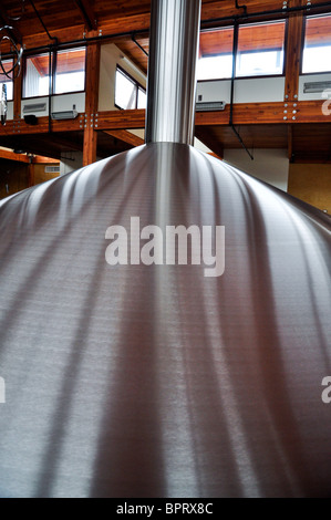 Interior shot del Nuovo Belgio Brewing Company, Fort Collins, Colorado Foto Stock