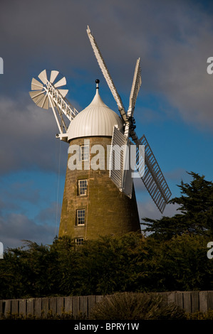 Ripristinato il vecchio mulino Callington in Oatlands, Tasmania Foto Stock