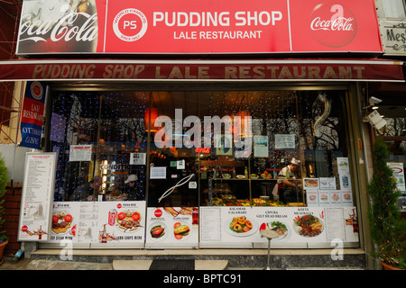 Istanbul. La Turchia. Pudding Shop ristorante. Foto Stock