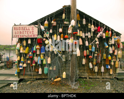 Le aragoste di Russell Shack Ogunquit Maine Foto Stock