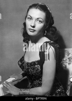 YVONNE DE CARLO ATTRICE (1955) Foto Stock