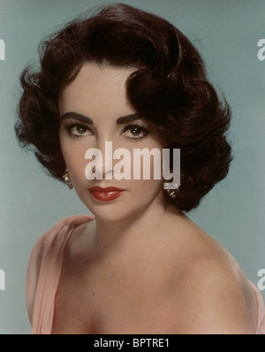 ELIZABETH TAYLOR ATTRICE (1955) Foto Stock