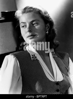 INGRID BERGMAN ATTRICE (1942) Foto Stock