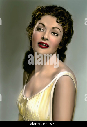 YVONNE DE CARLO ATTRICE (1956) Foto Stock