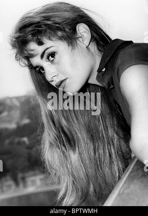 BRIGITTE BARDOT ATTRICE (1956) Foto Stock