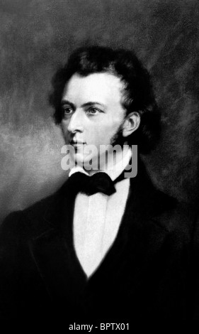 FREDERIC CHOPIN compositore musicale (1840) Foto Stock