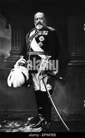 Il re Edoardo VII re d'Inghilterra 1901 - 1910 10 Giugno 1902 Foto Stock