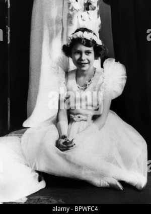 La Principessa Elisabetta Regina d'Inghilterra il 10 giugno 1934 Foto Stock