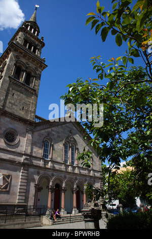 In Irlanda del Nord, Belfast, Università Road, ingresso al Elmwood Hall. Foto Stock