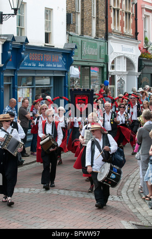 Faversham Hop Festival Faversham Kent England Regno Unito Foto Stock