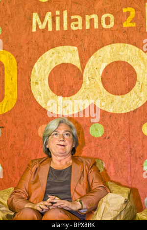 Rosy Bindi, Presidente Partito Democratico, Milano 02.09.2010 Foto Stock