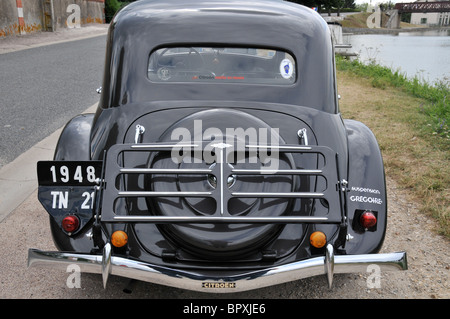 Citroen trazione avant, Briare, Francia Foto Stock