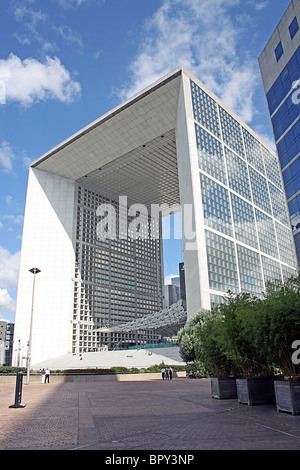 La Grande Arche de La Défense di Parigi Foto Stock