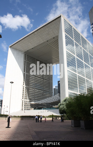 La Grande Arche de La Défense di Parigi Foto Stock