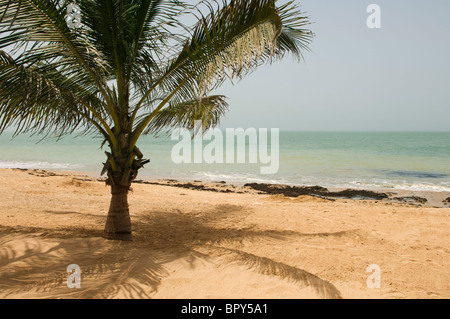 Spiaggia, Saly-Portugal, Petit Côte, Senegal Foto Stock