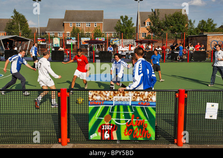 Offa Road parco giochi a Bedford. Foto Stock