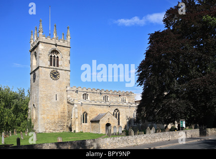 La chiesa parrocchiale di tutti i santi, grotta del Nord, East Riding of Yorkshire, Inghilterra, Regno Unito Foto Stock