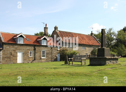 Il villaggio di Goathland, North Yorkshire, Inghilterra, Regno Unito Foto Stock