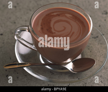Cioccolata calda Foto Stock