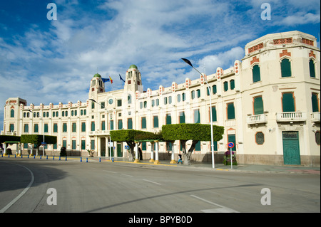 Palacio de la Asamblea ( Municipio ) edificio modernista da Enrique Nieto . Plaza de España . Melilla.Spagna. Foto Stock