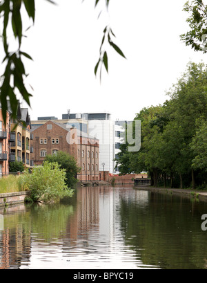 Nottingham Beeston canal Foto Stock