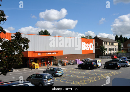 B&Q DIY store a Hemel Hempstead UK. Foto Stock