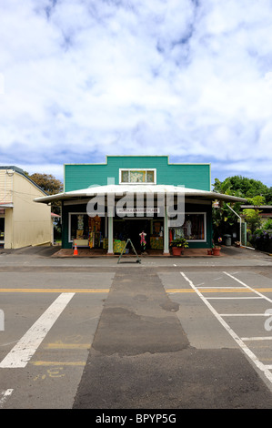Negozio in via principale di Honoka'a, Big Island delle Hawaii, STATI UNITI D'AMERICA Foto Stock