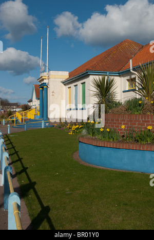 Stonehaven piscina esterna Aberdeenshire Foto Stock