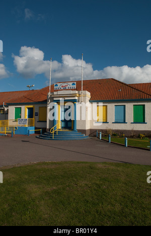 Stonehaven piscina esterna Aberdeenshire Foto Stock