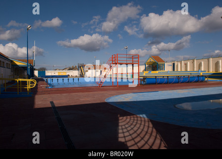 Stonehaven piscina esterna Aberdeenshire Foto Stock