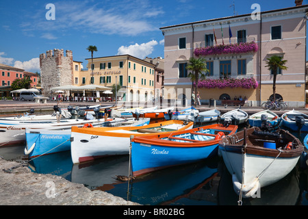 Bardolino, Lago di Garda, Italia Foto Stock