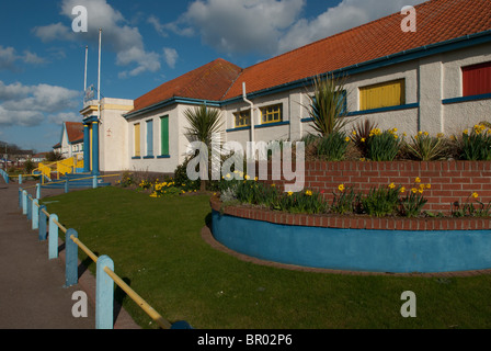 Stonehaven piscina esterna Aberdeenshire Foto Stock