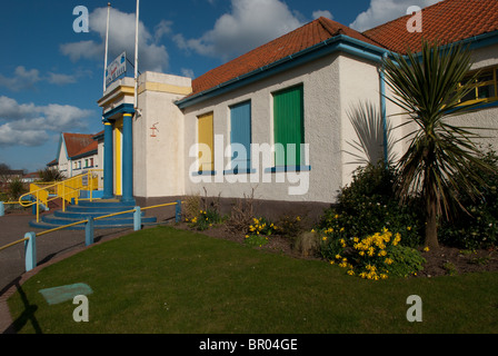 Stonehaven piscina esterna Aberdeenshire Foto Stock