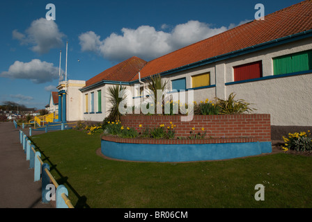 Stonehaven piscina esterna Aberdeenshire Foto Stock