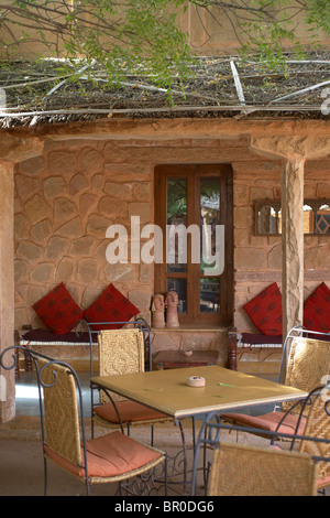 Desert Camp a Manvar vicino alla città di Jodhpur Foto Stock