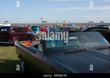 Daytona Beach International Speedway hosting annuale di Ringraziamento weekend Turchia asta Eseguire. Foto Stock