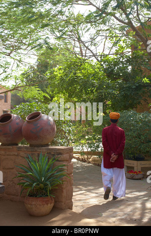 Desert Camp a Manvar vicino alla città di Jodhpur Foto Stock