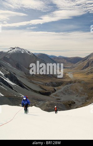 Nuova Zelanda Isola del Sud Arrowsmith gamma. Foto Stock