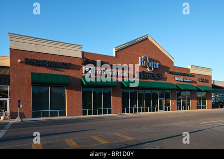 Kroger il negozio di alimentari si trova a Columbus Ohio Foto Stock