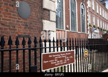 Il vecchio teatro operativo Museum, Southwark, Londra Foto Stock