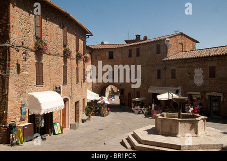 Borgo umbro di Panicale vicino a Perugia Italia Italy Foto Stock