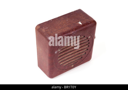 Vecchio antiurto radio pesanti dal 1960 Foto Stock