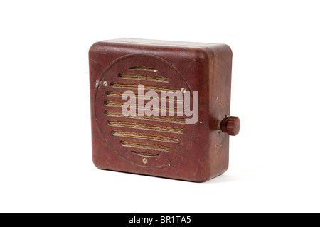 Vecchio antiurto radio pesanti dal 1960 Foto Stock