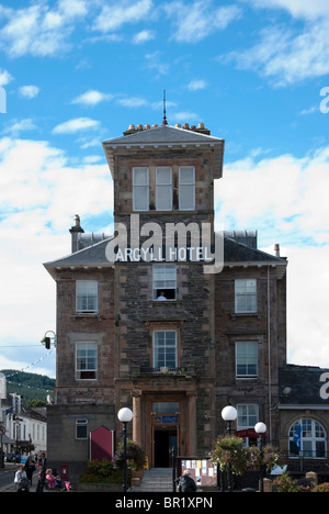 Il Best Western Hotel 3 Stelle Argyll Hotel & Restaurant Argyll Street Dunoon Argyll & Bute Western Scotland Regno Unito Regno Unito Foto Stock