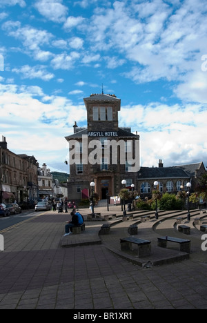 Il Best Western Hotel 3 Stelle Argyll Hotel & Restaurant Argyll Street Dunoon Argyll & Bute Western Scotland Regno Unito Regno Unito Foto Stock