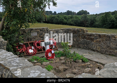 Airman la sua tomba, Ashdown Forest, Sussex, Inghilterra Foto Stock