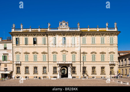 Palazzo Vescovile, il palazzo vescovile, piazza Sordello, Mantova, Italia Foto Stock